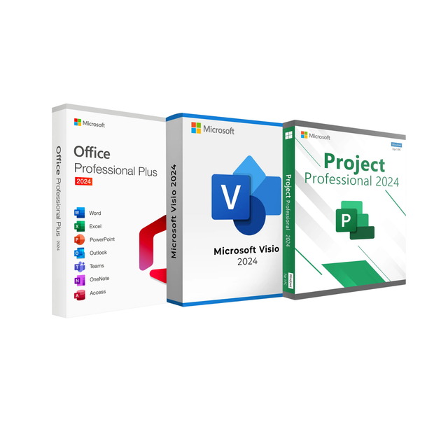 Office 2024 + Project + Visio – Professional Compleet